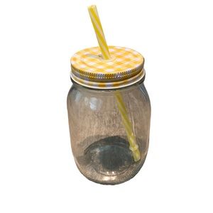 Mason Jar Reusable Travel Drink/Tumbler